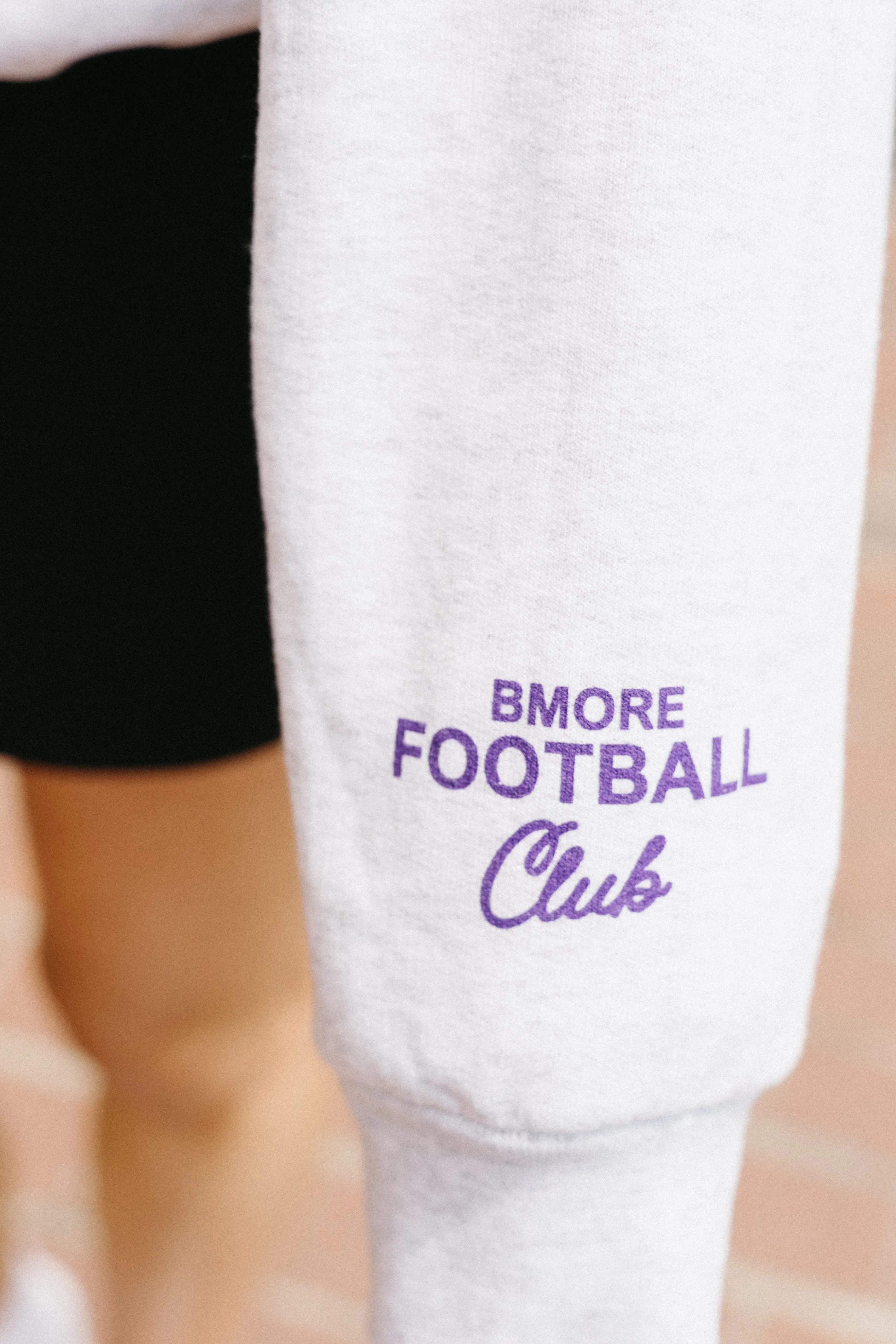 Bmore Football Club Crewneck Sweatshirt By Brightside