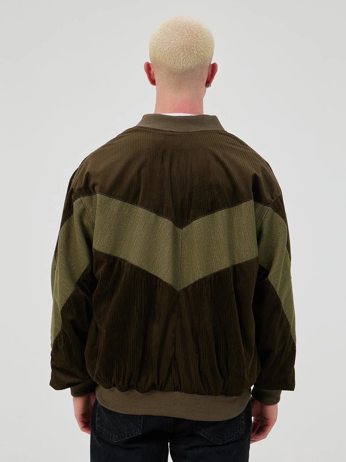 BROWN UNISEX BOMBER JACKET XL