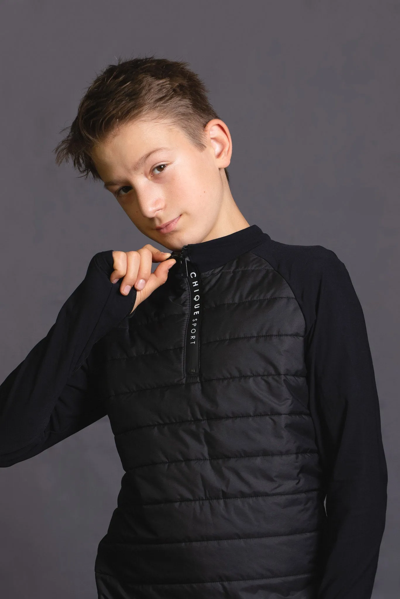 Empower Padded Half-zip Top Boys