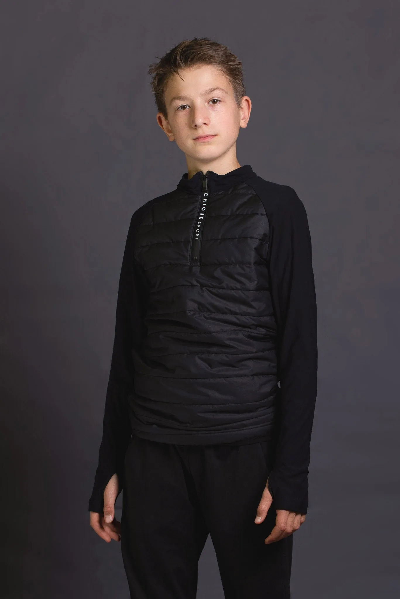 Empower Padded Half-zip Top Boys