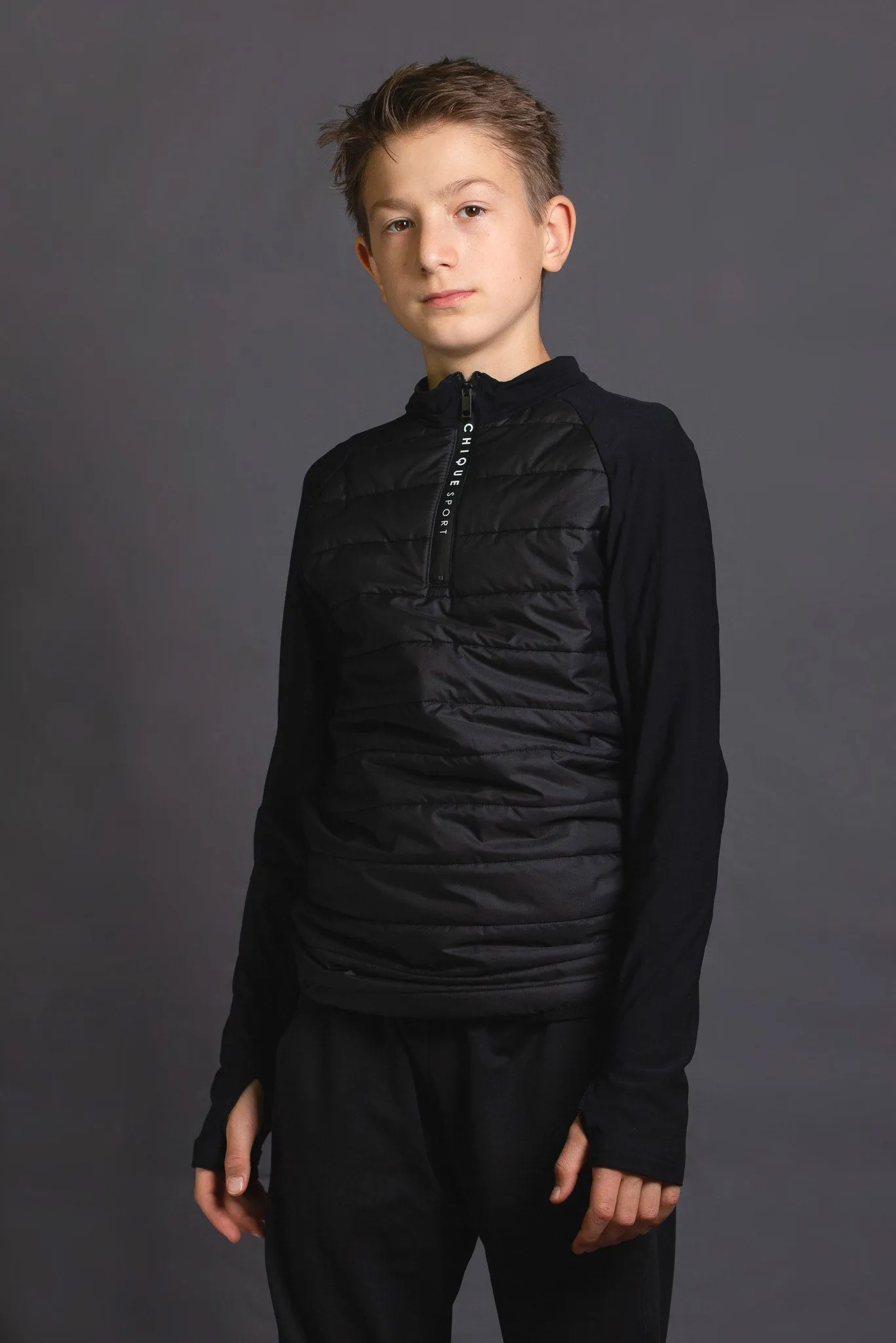 Empower Padded Half-zip Top Boys