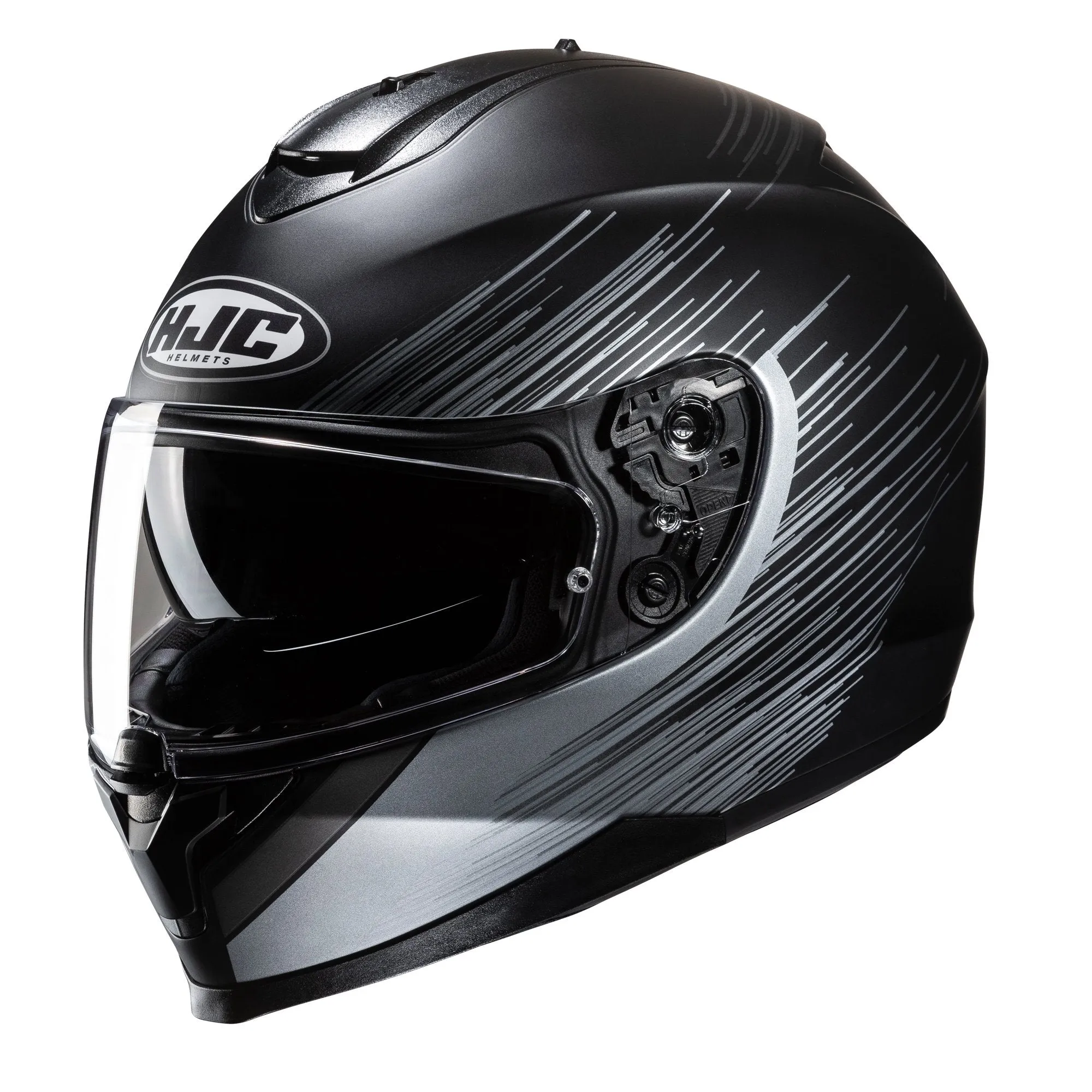 HJC C70N Sway MC5SF Black Motorcycle Helmet