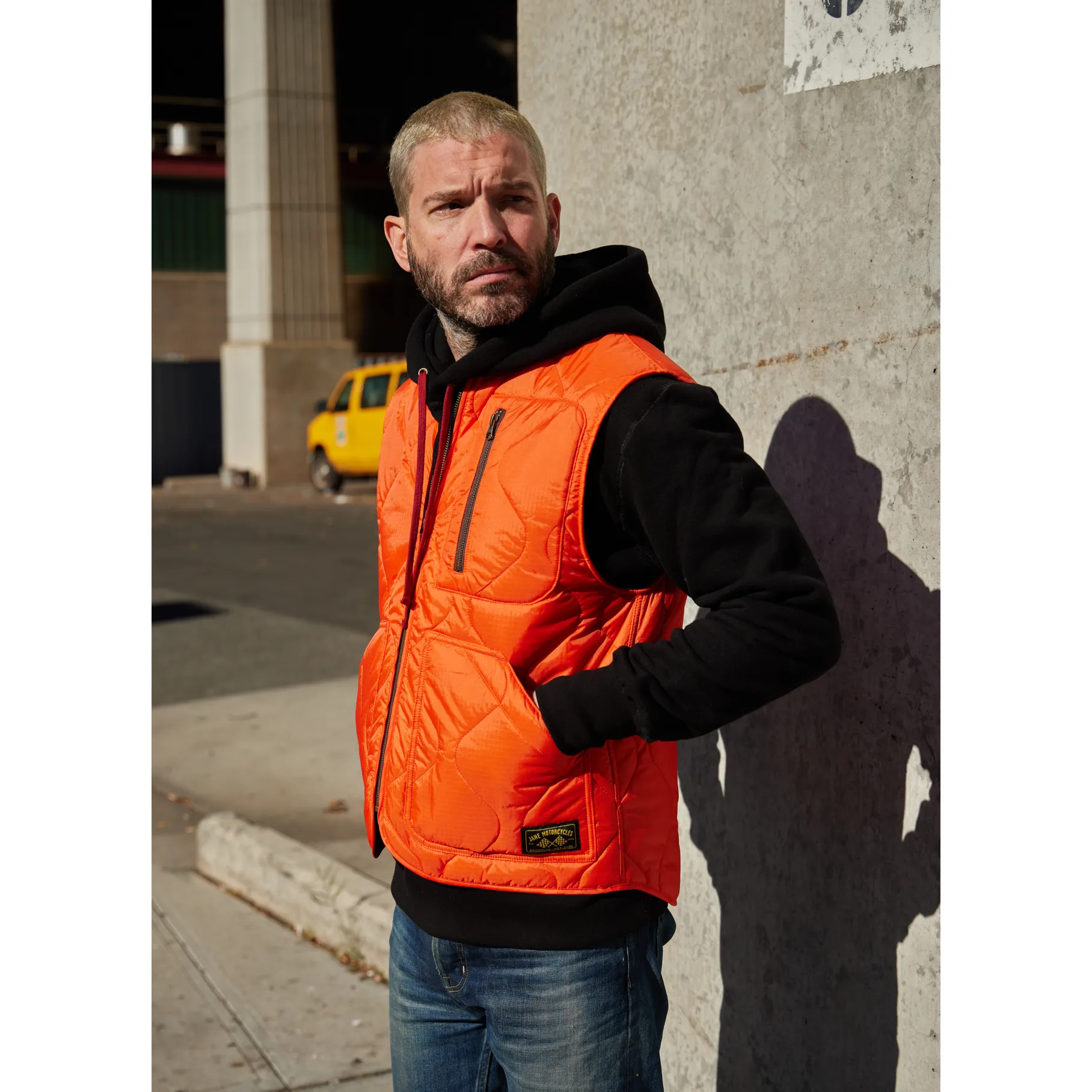 Humboldt Quilted Liner Vest - Orange