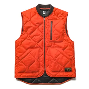 Humboldt Quilted Liner Vest - Orange