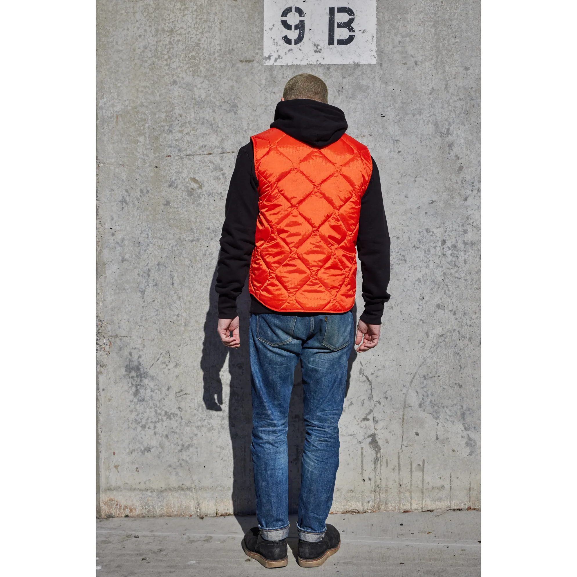 Humboldt Quilted Liner Vest - Orange