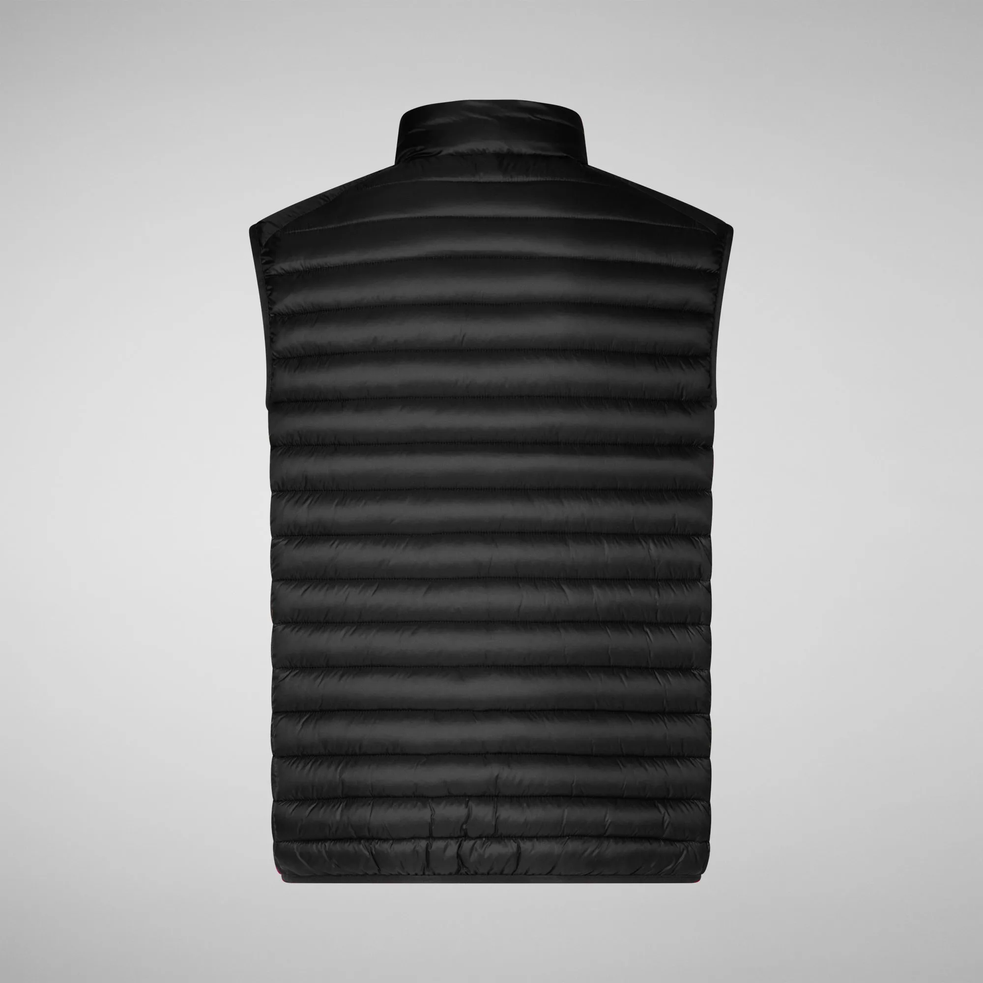 Man's quilted gilet Adam in black