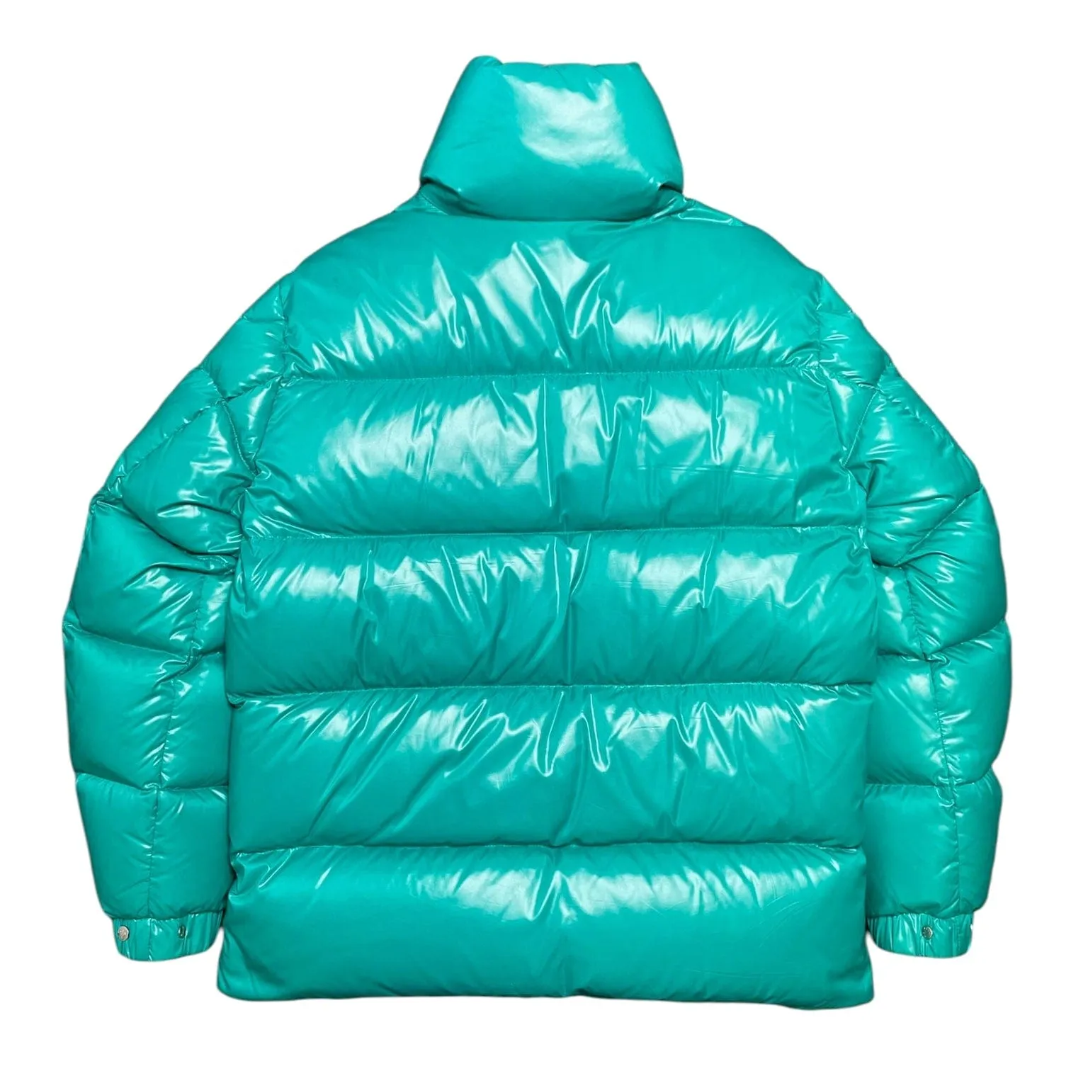 Moncler Dervaux Jacket Teal Pre-Owned