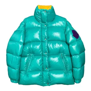 Moncler Dervaux Jacket Teal Pre-Owned