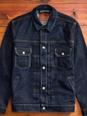 Sashiko Type-2 Jacket in Indigo