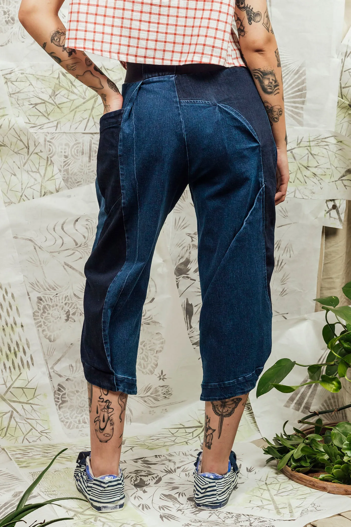 SL24 NYO ASYMMETRIC PANT - DENIM