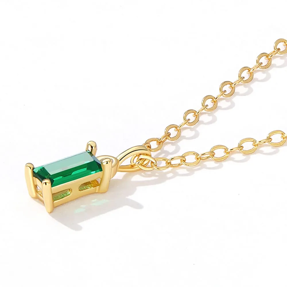 Solid 925 Signature Silver Egyptian Dainty Gold Layered Necklace
