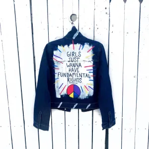 'WHAT (LITTLE) GIRLS WANT' DENIM JACKET